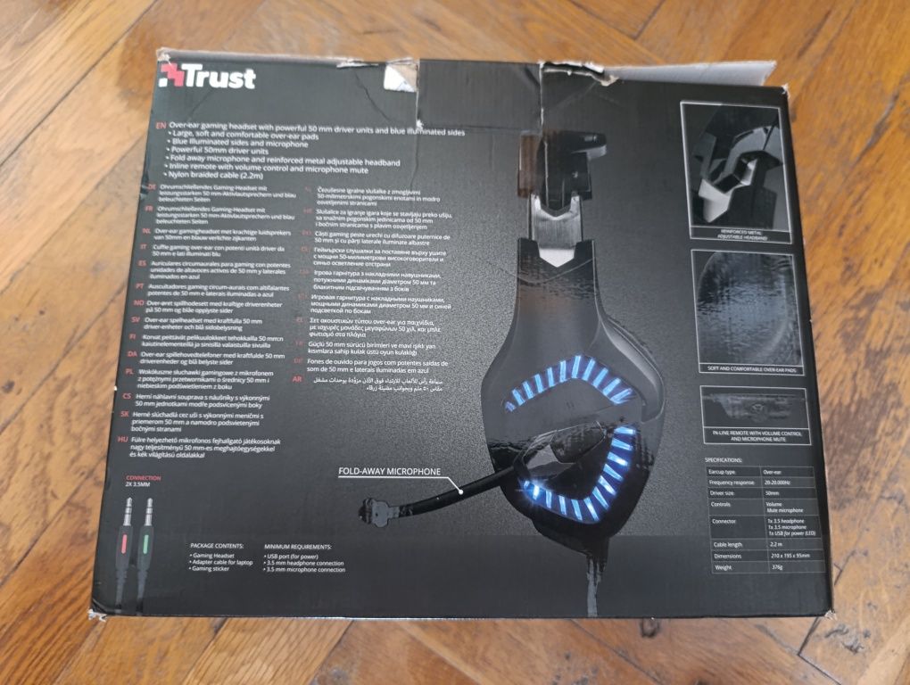 Слушалки Trust GTX 460