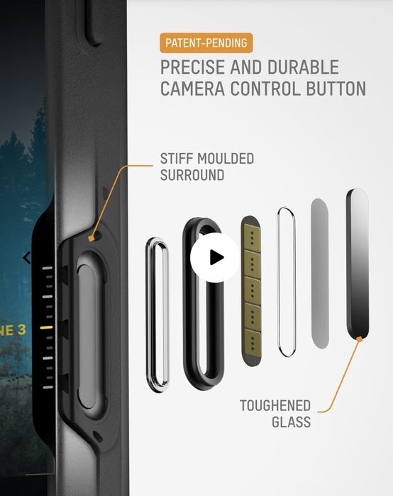 Чехол Mous Aramid Fibre на Iphone 17 ProMax