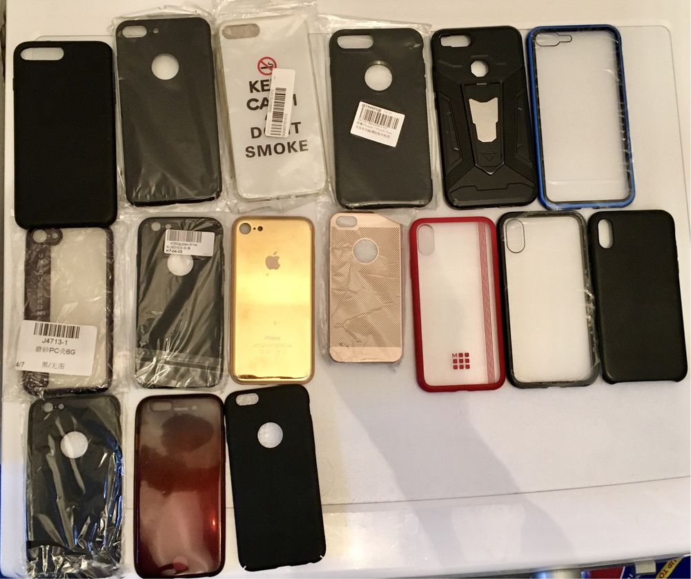 Huse iPhone 6,6S,7+,X și samsung A6 208,S 8+