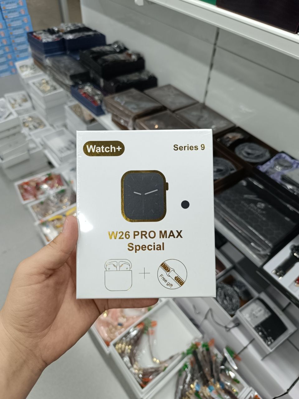 W26 про смар часы и наушник