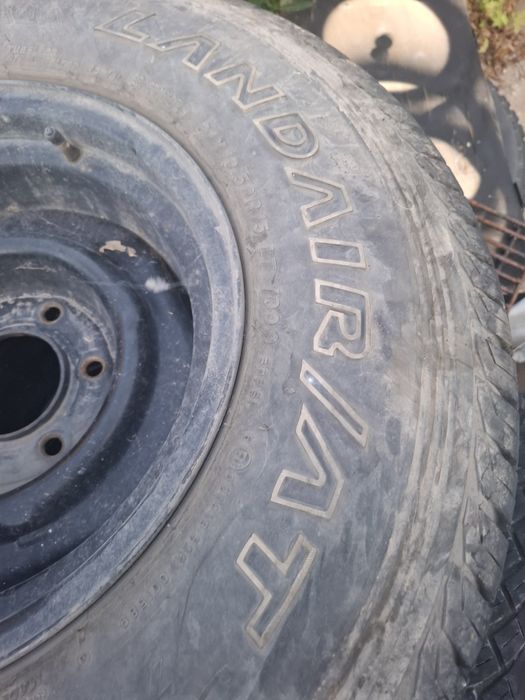 31 10.5 15 гуми с джанти 6×139.7 5 бр комплект M+S