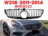 Решетка AMG за Mercedes CLS W218 (2011-2014) – Черна с Хром - Спортна