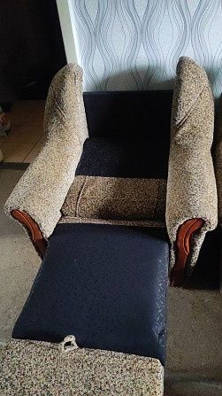 Отдам комплект диван кресло