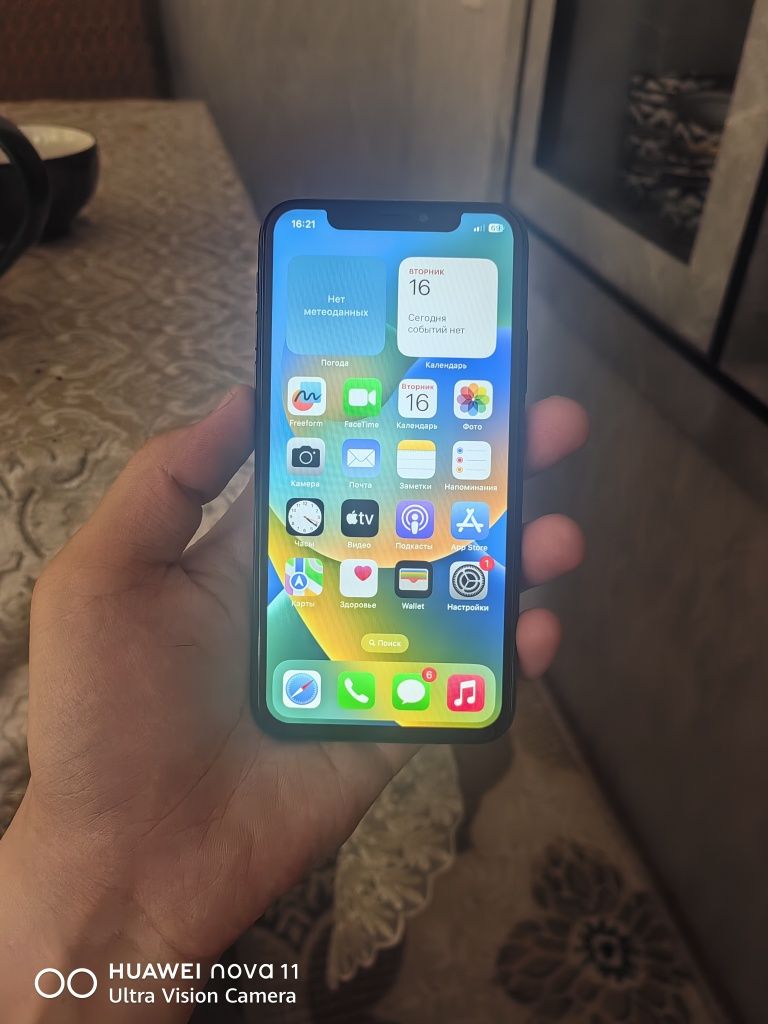 iphone x bor xolati yaxshi 64 GB xotira
