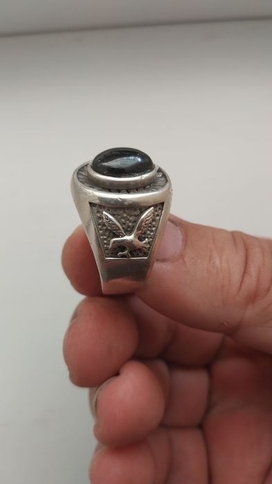 Мужской серебряные перстен