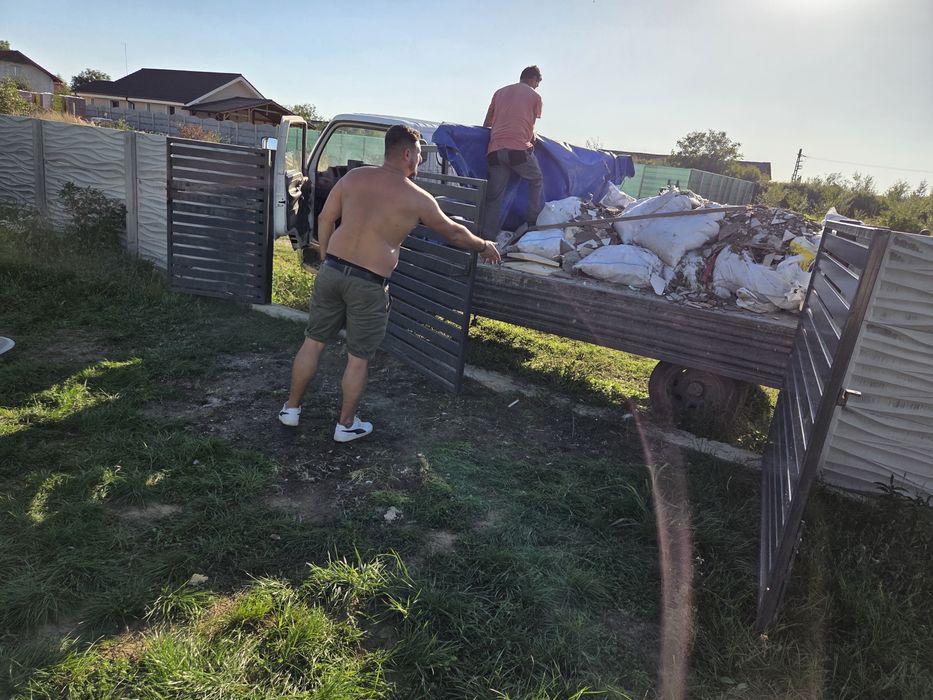 Firmă de: transport, debarasări, mutări, curățenie.