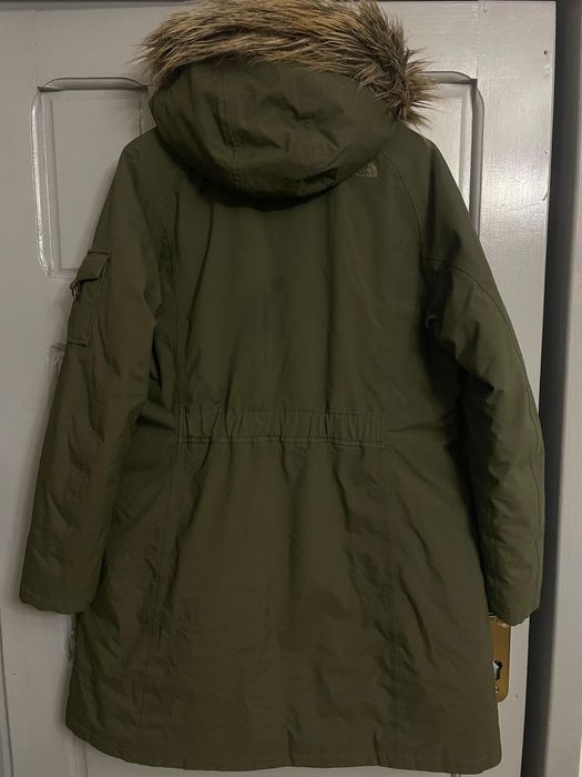The north face  down green forest marimea XL dama primavara toamna