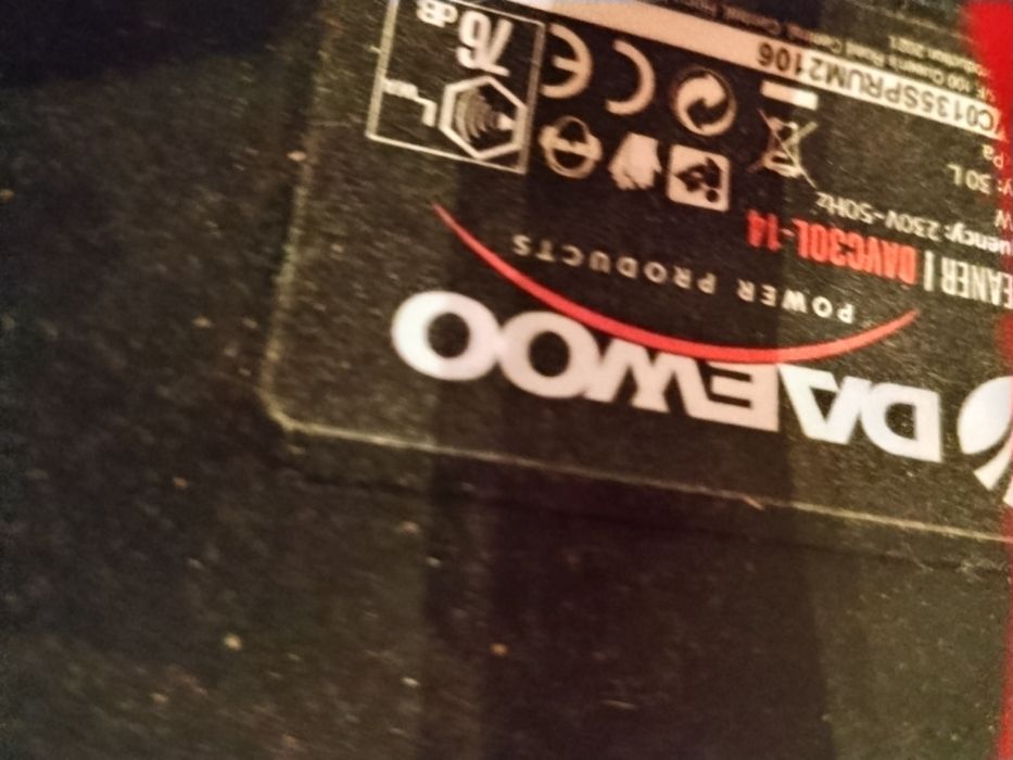 Aspirator umed/uscat Daewoo DAVC30L-14, 1400 W