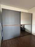 Rez/Dressing/Dulap 280/223/70 cm 2 usi culisante gri antracit NOLTE