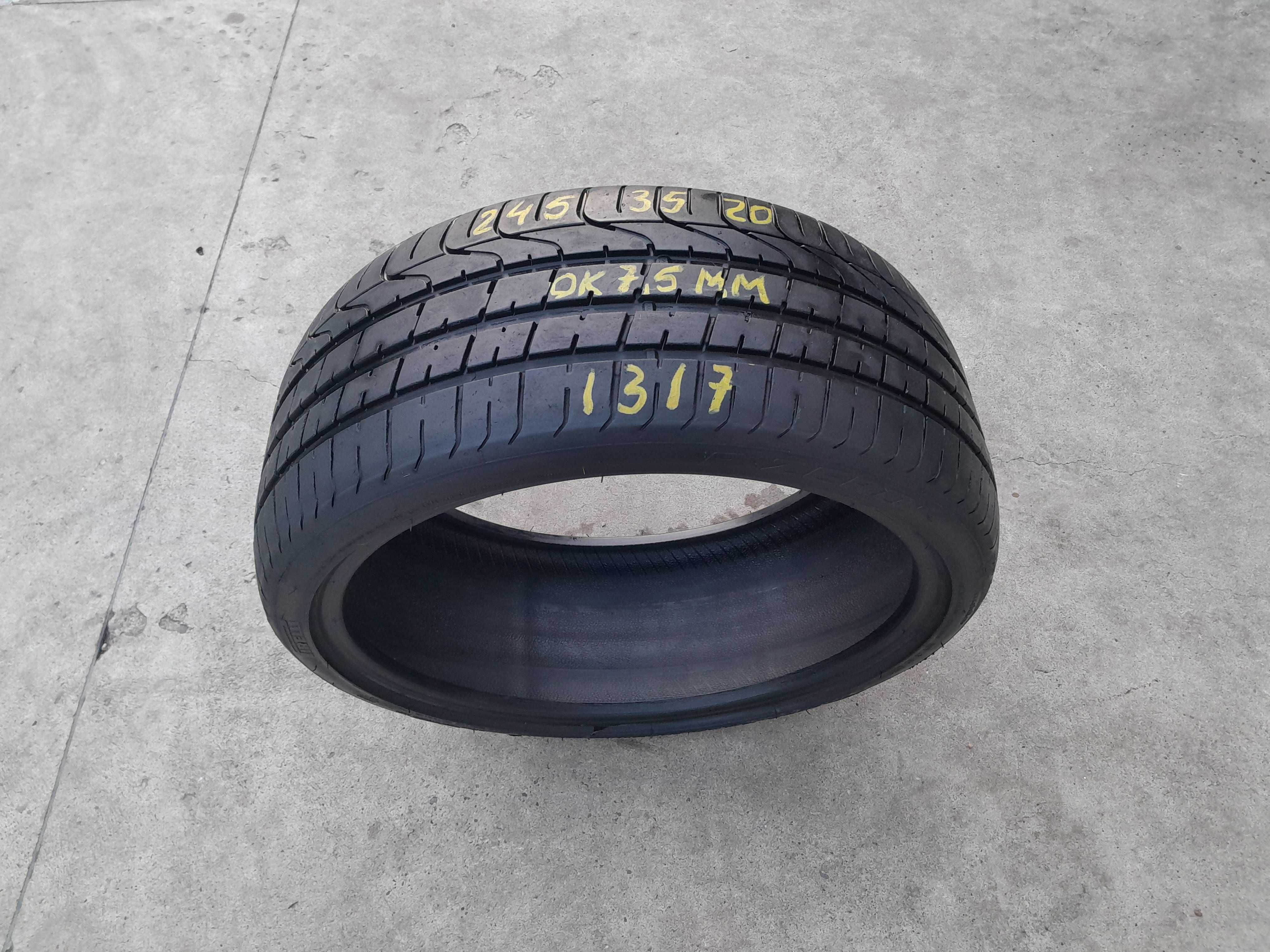 O anvelopa de vara 245 35 20 pirelli p zero profil 7,5 m