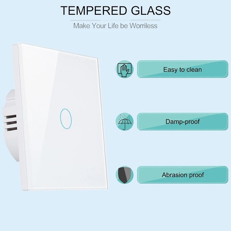 Tuya Smart/Smart Life смарт ключ за осветление тач-панел