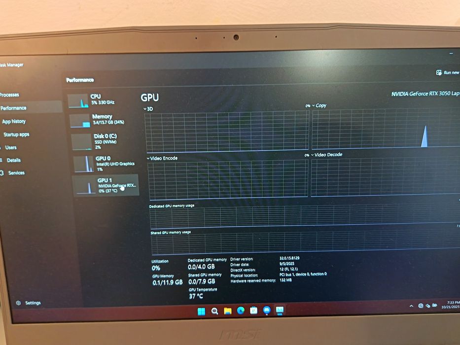 Msi thin 15 plus căști