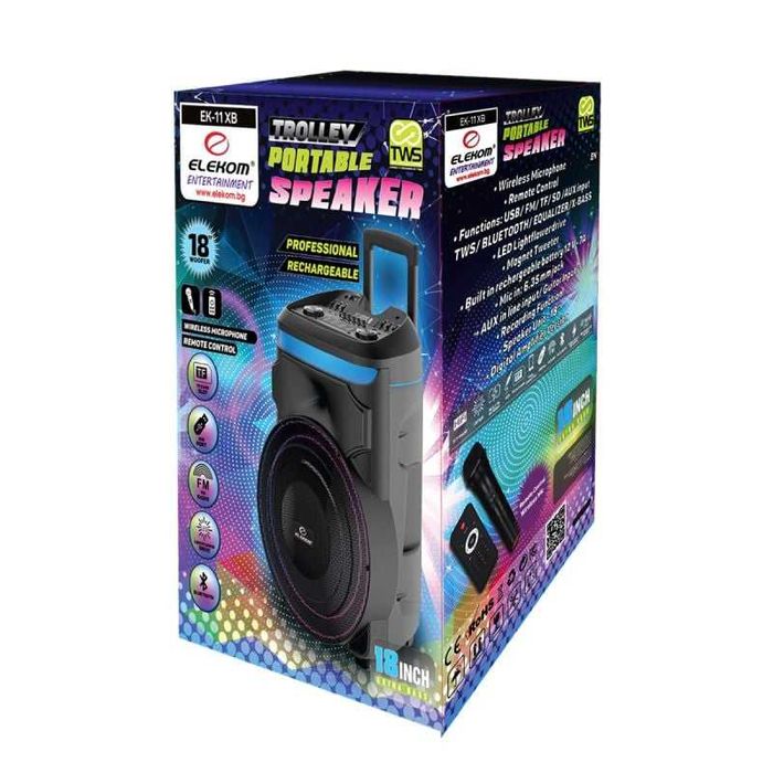 Караоке тонколона 12”, 15” и 18”