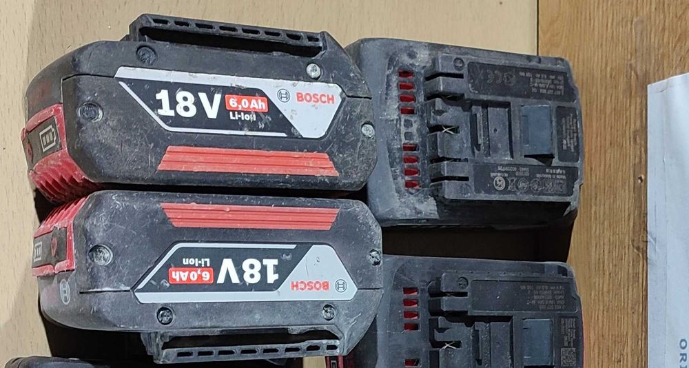 BOSCH 6.0Ah 18V acumulator baterie sursa autofiletanta bormasina