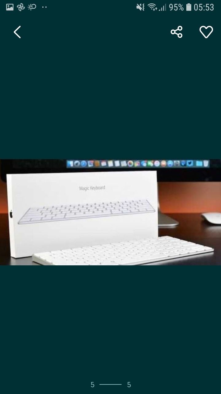 Vând tastatură Apple A 1644 nouă în cutie