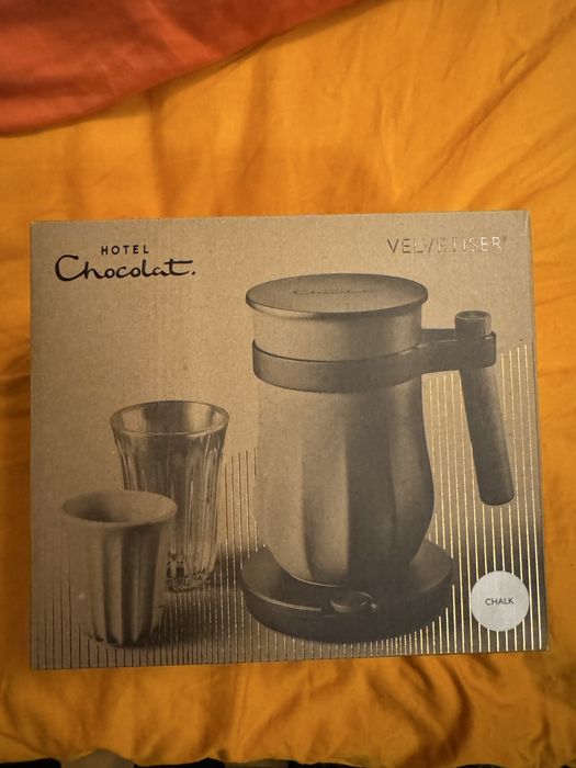 Cana electrica ciocolata calda All New Velvetiser culoare Chalk (alb)