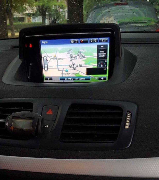 2026 Ново Renault R-Link 11.45 Sd Card Навигационна Сд Карта Рено