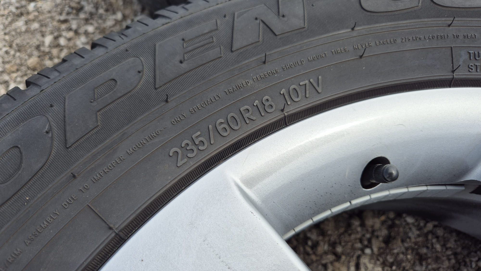 Оригинални джанти Хюндай 5/114.3 Hyndai Santa Fe 5x114.3