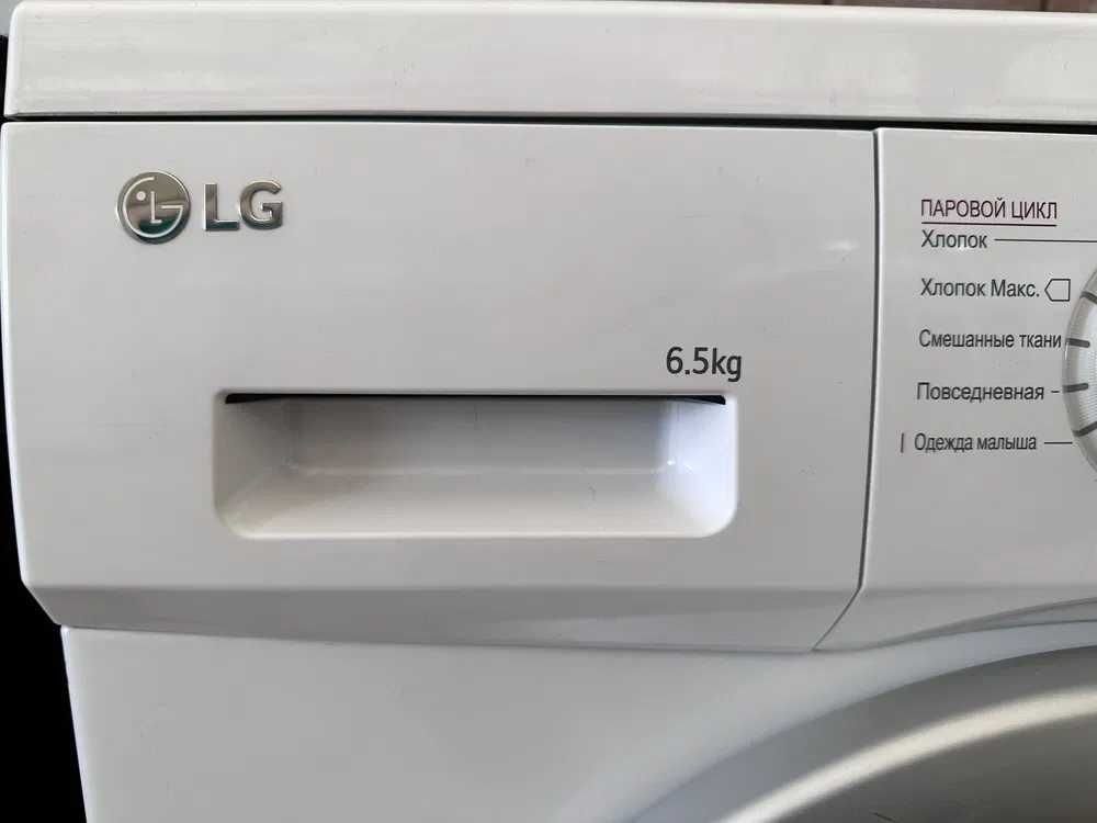 Стиральная машина LG 6.5 кг Steam, Inverter F2J3WS1W