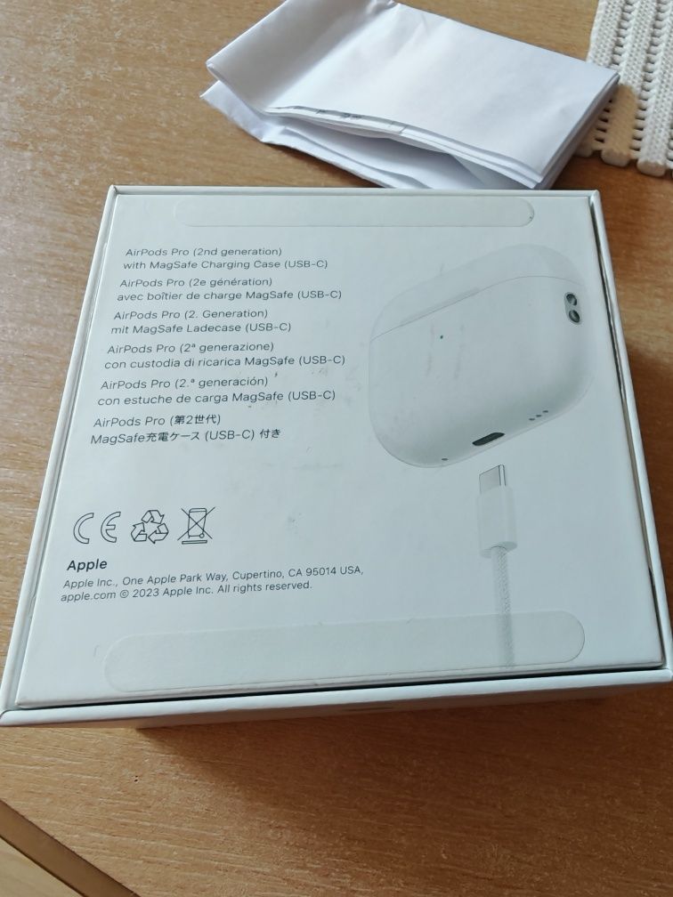 Airpods Pro 2 usb C originale 100% cu factura și garanție altex