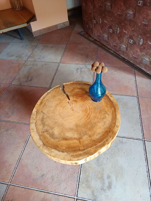 Masa cafea stejar artizanala