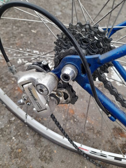 Cursiera vintage Peugeot competition 4000 echipata compagnolo