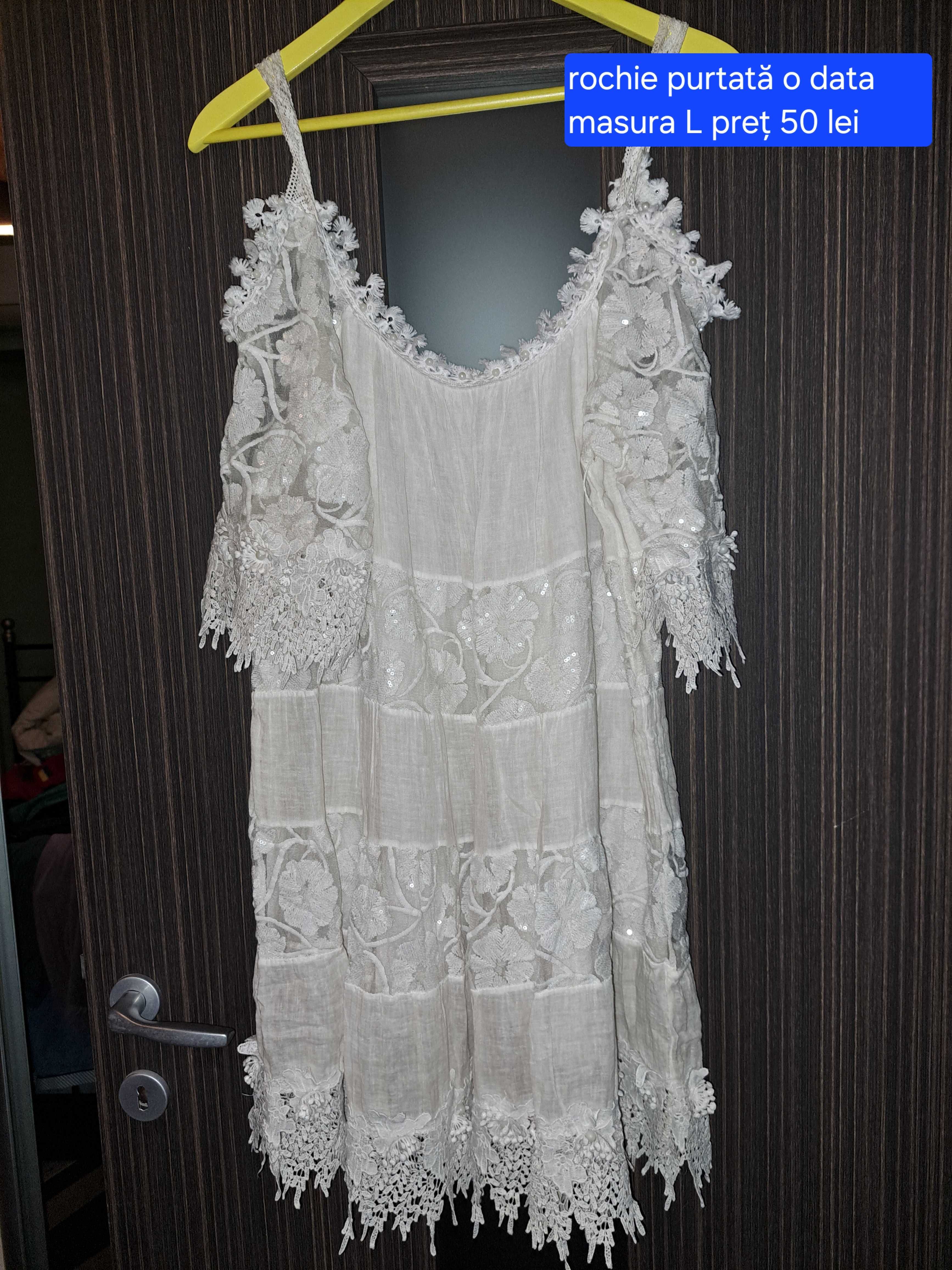 Rochie elegantă albă