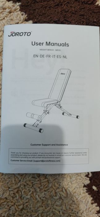 Banca fitness Joroto