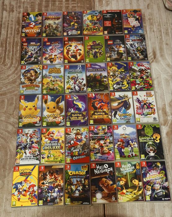 Над 50 Игри за Nintendo Switch- Minecraft, Mario, Animal crossing и др