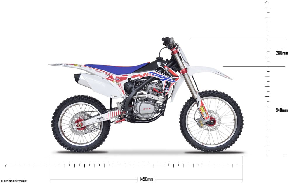 Motocicleta de OffRoad Model:Bosuer M250 ForTrax/NOU Cu Garantie