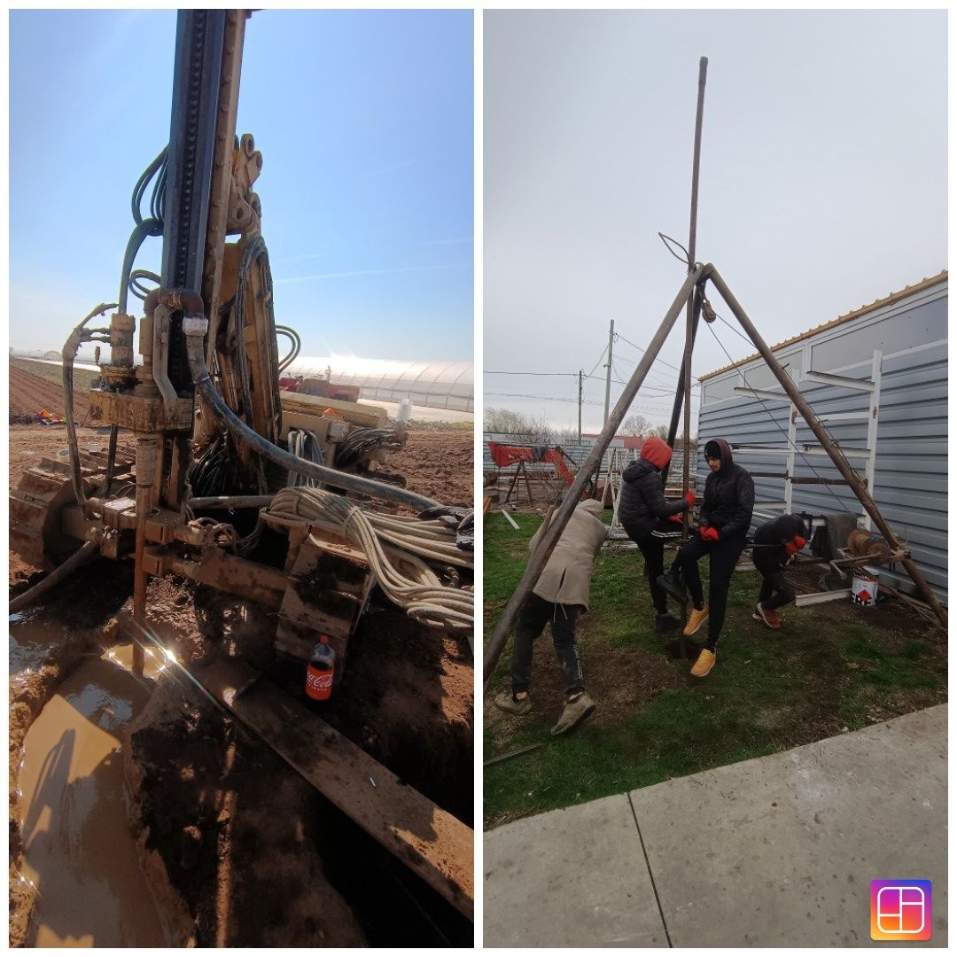 Foraje puturi apa 0-150 m  Denisipari puturi Prelungiri puturi