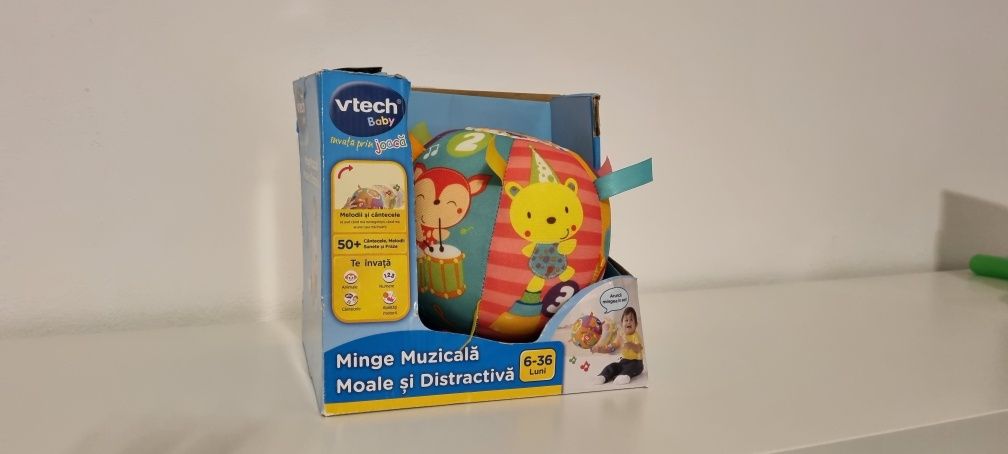 Minge muzicala moale și distractiva Vtech Baby
