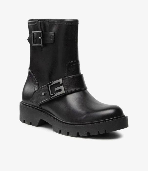 Guess Оригинални кожени боти