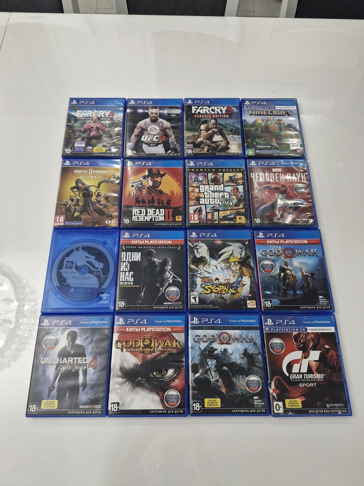 Продам игры на дисках для playstation 4 / плейстешн 4 / пс 4 / ps 4