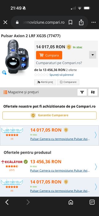 Pulsar axion 2 XG35 lrf