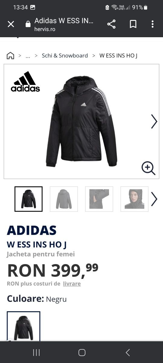 Geaca cu gluga ADIDAS BARBATI