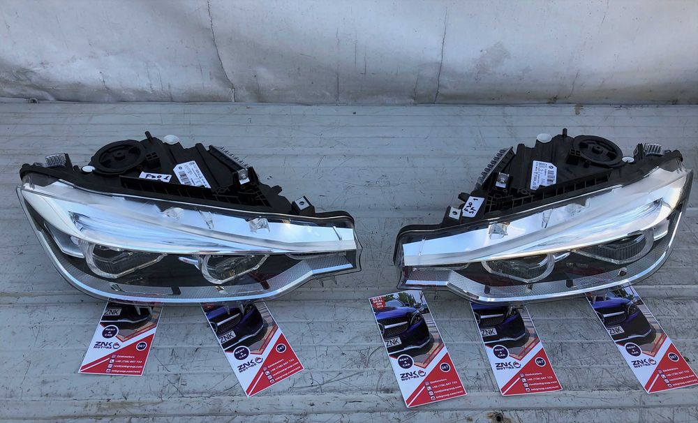 BMW F30 F31 set faruri full led far stanga dreapta complete kit airbag