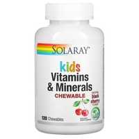 Детские витамины. Kids vitamins & minerals solaray