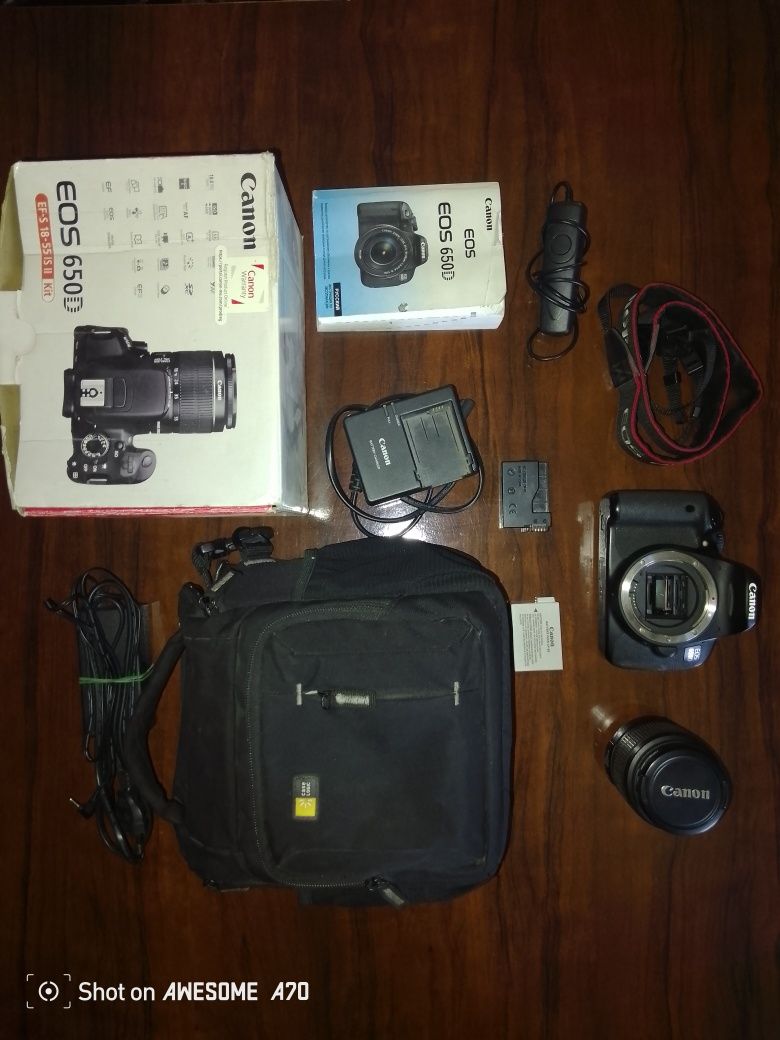 Canon 650D video va foto uchun