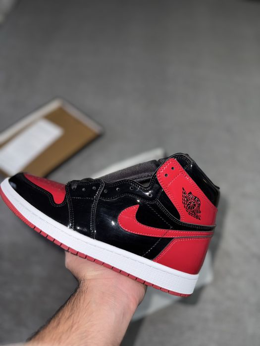Air Jordan 1 Bred Patent