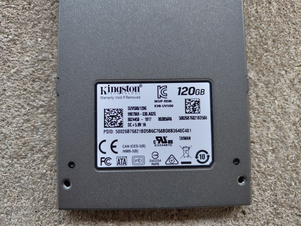 SSD Kingston 120gb ca nou