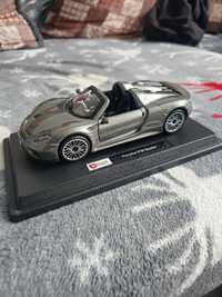 Macheta metalica Porsche 918 spyder marime 1:24 noua