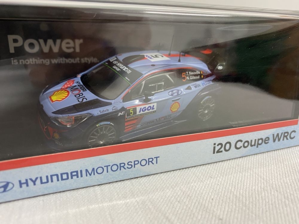 IXO Hyundai i20 Coupe WRC macheta Rally scara 1:43