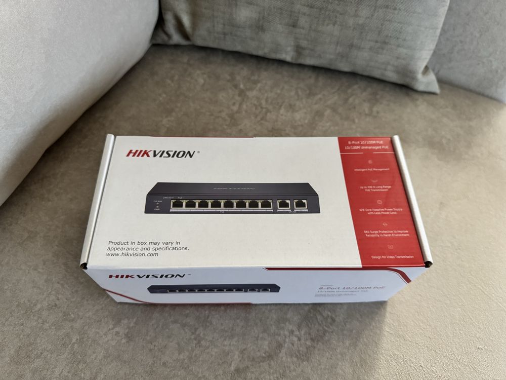 PoE-коммутатор Hikvision DS-3E0310P-E/M