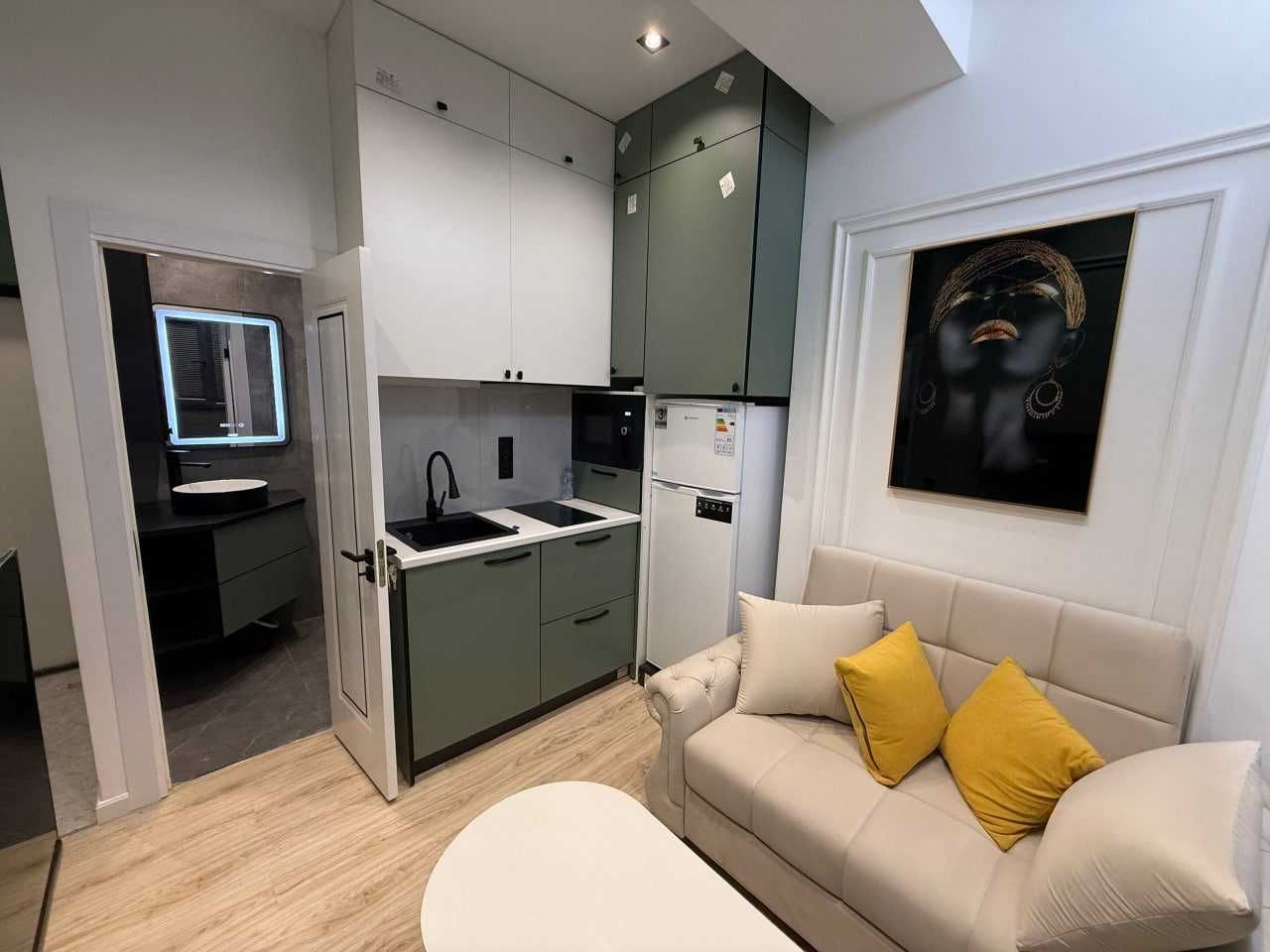 Black Tower Яккасарай Тезиковка, 1в2 новый ЕВРО ремонт под ключ