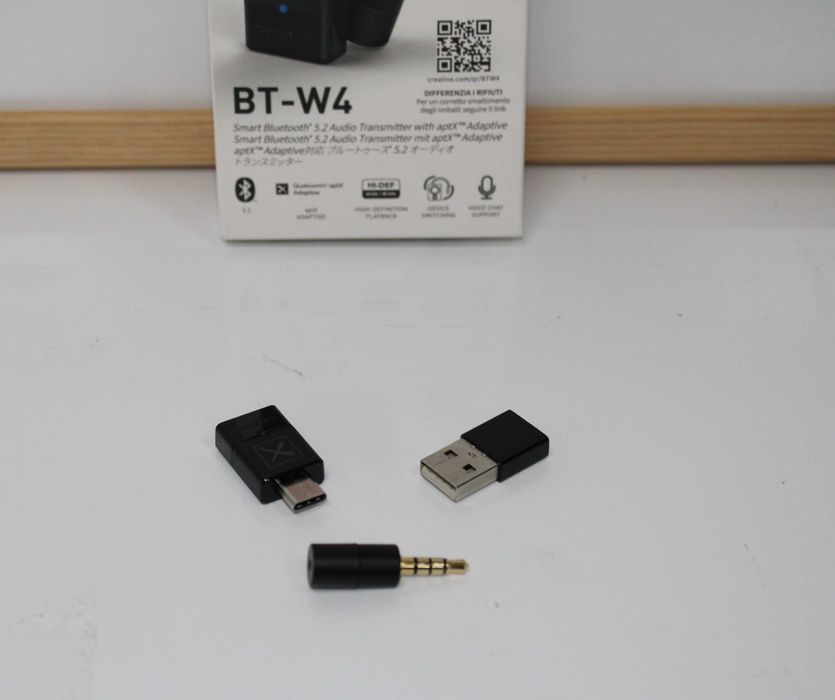Creative BT-W4 Bluetooth 5.2 Audio Transmitter