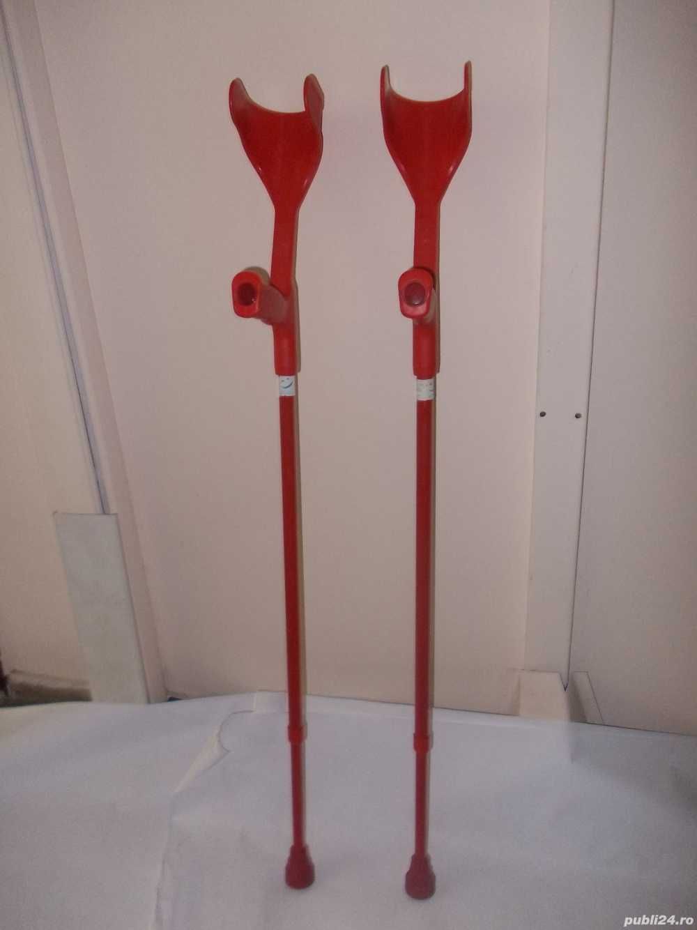 2carje antebrat inaltime reglabila Gri Rosu 50Lei perechea 25L o carja