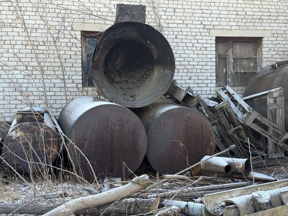 Продам металлические цилиндрические ёмкости