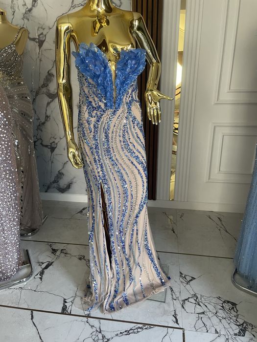 Rochie bijuterie lucrata manual in atelier