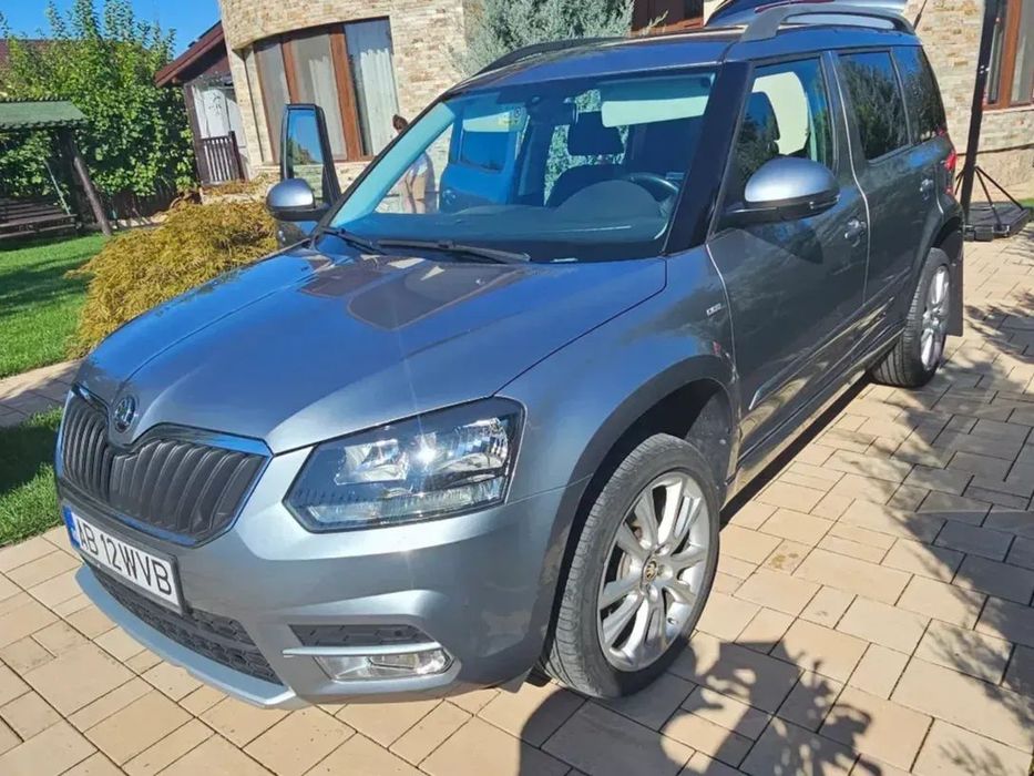 Skoda Yeti Proprietar 2017diesel 5%, 2x4 110cp, distributie inlocuita.
